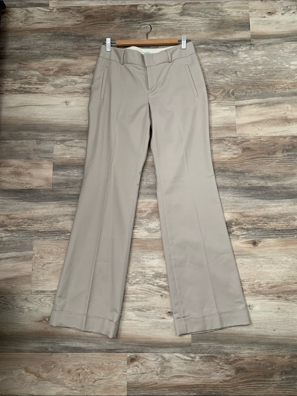 Banana Republic Light Beige Dress Trousers NWOT
